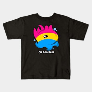 Pansexual Flapjack Octopus Kids T-Shirt